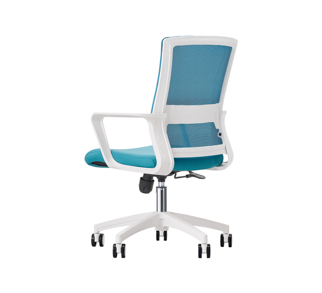 Mid Back Executive Swivel Lifting Mesh Back With Fixed Armrest Mesh Office Chair