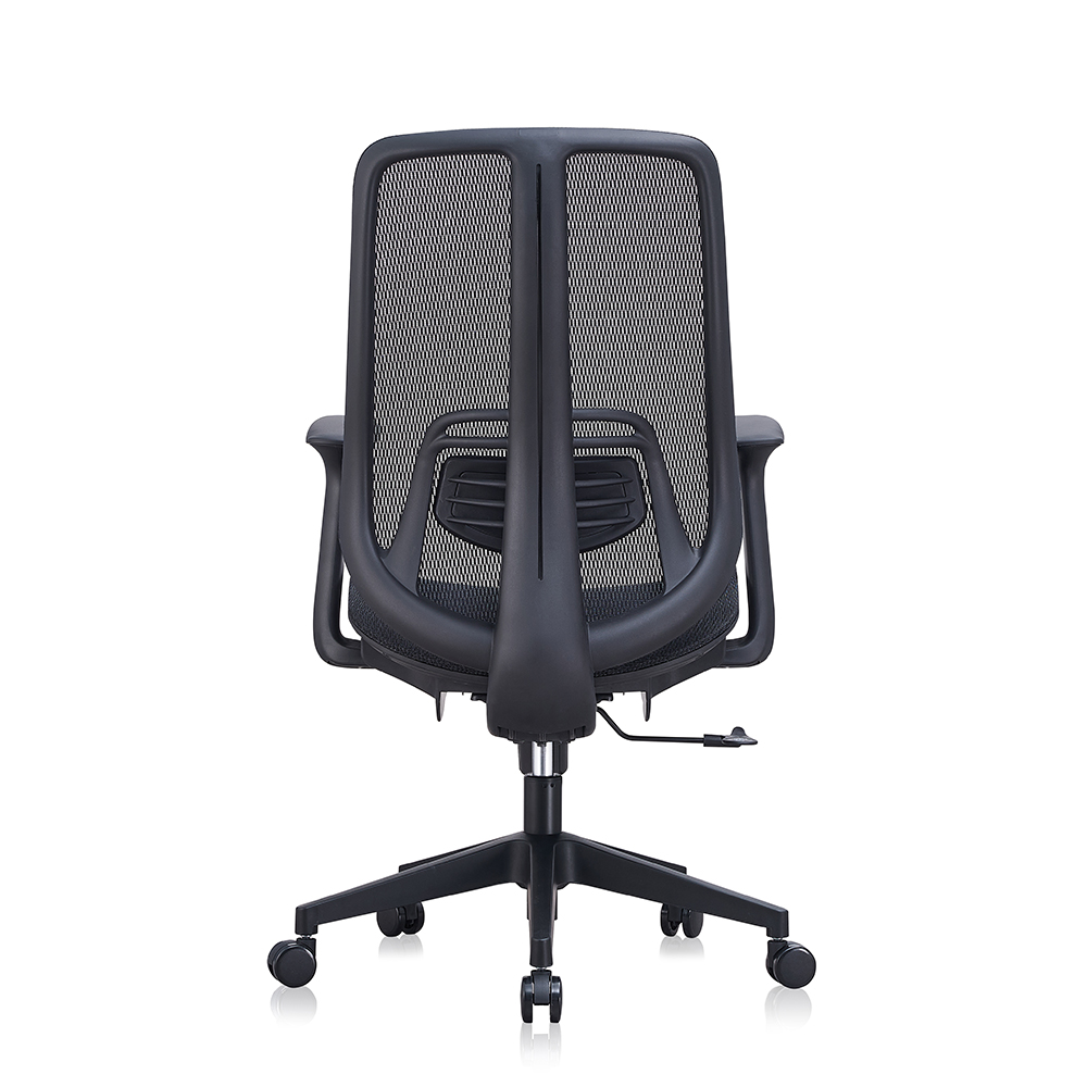 SY-P8B Mid-back Mesh Office Chair with Comfortable Large-backrest Design