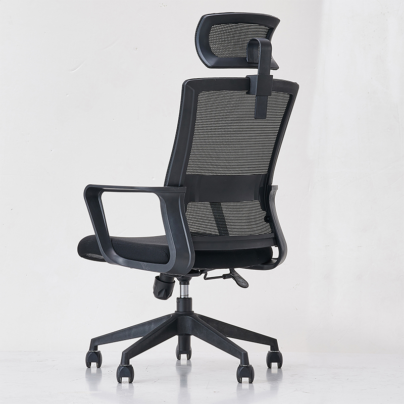 Executive Swivel Lifting Mesh Back With Fixed Armrest Mesh Office Chair