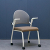 SY-D04 Armrest And Fixed Frame Stackable Training Chair with Wheels