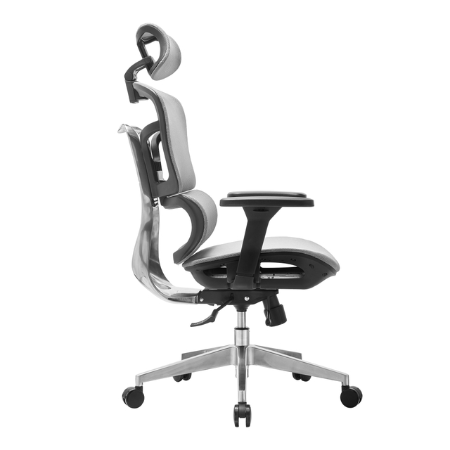 High-end Office Chair with 4D Armrest And Adjustable Backrest Sliding Mechanism