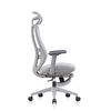 2026 Design Mesh High Back Fabric Seat Executive Office Chair with Footrest