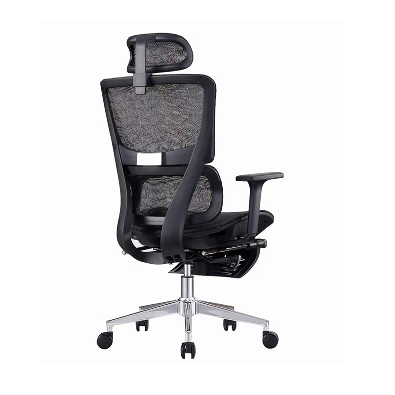 Ergonomic Lumbar Support Mesh Chair with Adjustable 3D Armrest And Headrest