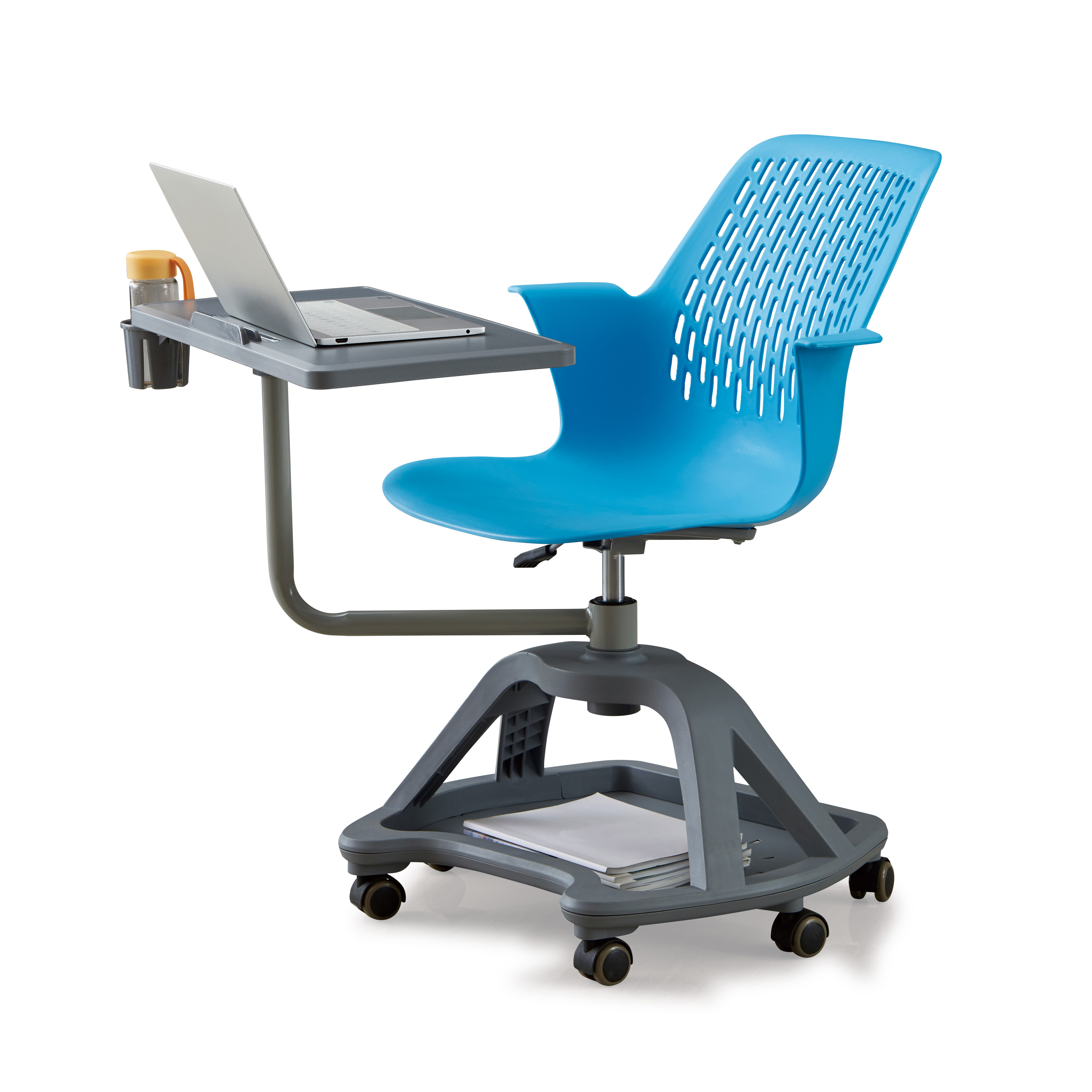 SY-PX103-2D Plastic Lifting Training Chair with Storage Space And 360 Degree Writing Pad