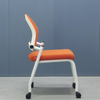 SY-D04 Armrest And Fixed Frame Stackable Training Chair with Wheels